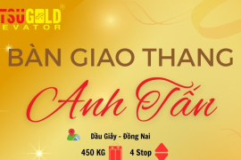 [HOÀN THÀNH DỰ ÁN] BÀN GIAO THANG MÁY GIA ĐÌNH MITSUGOLD TẠI DẦU GIÂY, ĐỒNG NAI