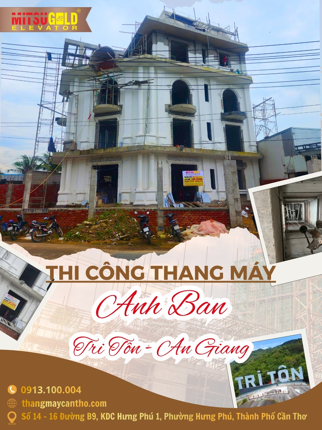 thi cong thang may, thang may Can Tho, thang may An Giang